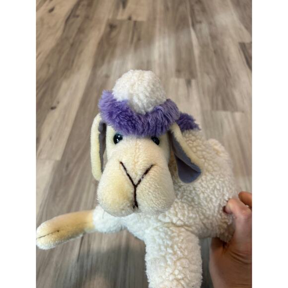 Vintage 1985 REMCO FIRFFELS SHAMEL Chamouton PLUSH CAMEL Purple Stuffed Animal - Picture 2 of 7